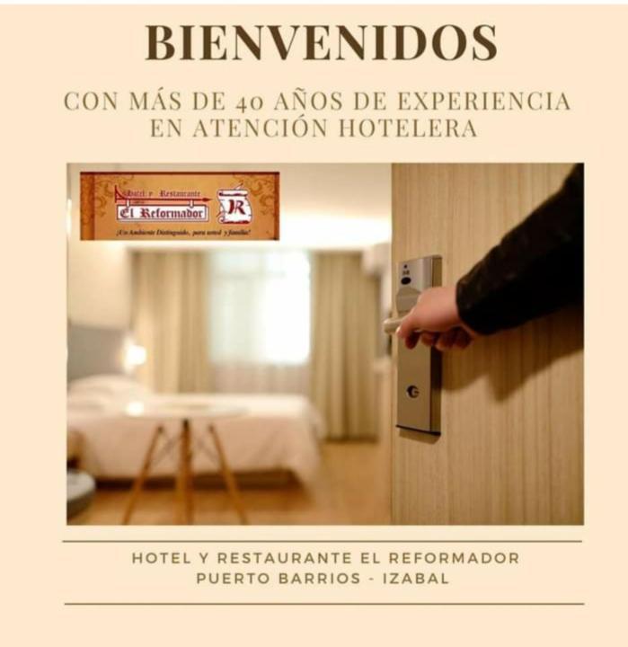 Hotel El Reformador Puerto Barrios Esterno foto